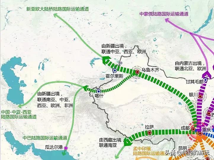 最新版全国铁路示意图，揭示中国铁路交通的辉煌发展与时代变迁