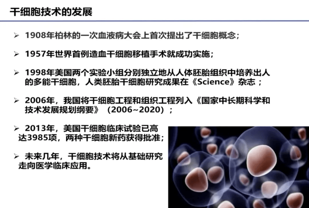 干细胞最新临床进展，重塑生命的力量奇迹