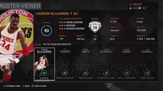 最新NBA 2K16球员名单全面解析