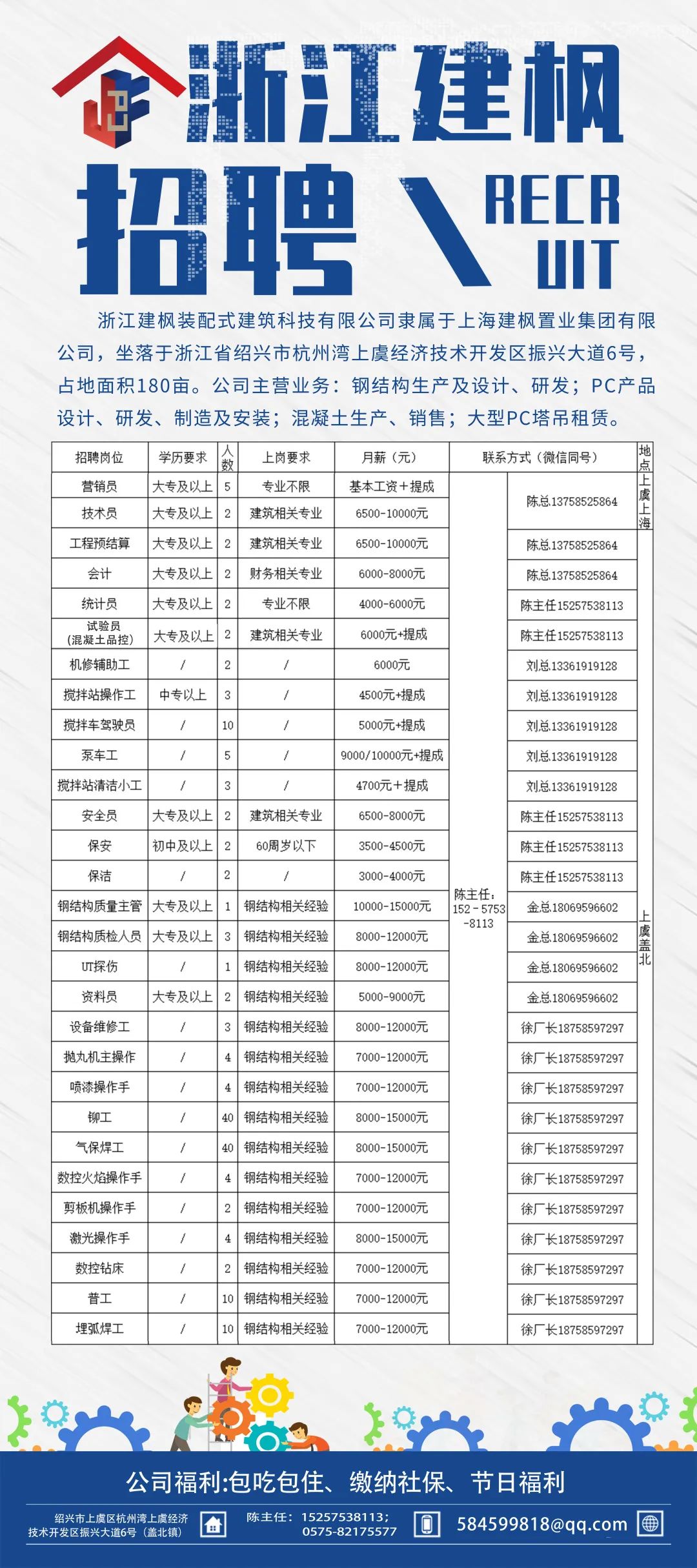 陆埠最新招聘信息汇总